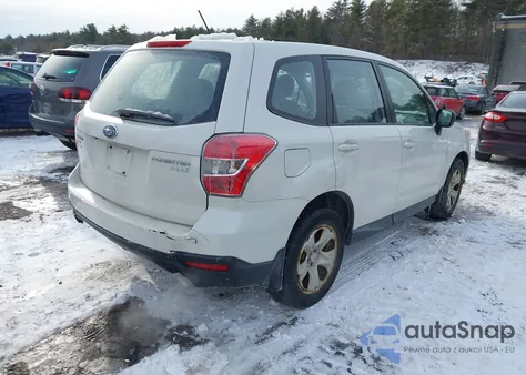 2015 Subaru Forester 2.5I из США, поврежденный, VIN JF2SJAAC9FH461830